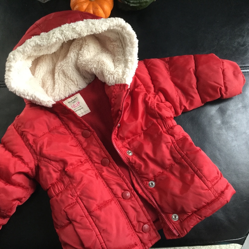 Baby girl clothes, Winter coat and pants, old Navy